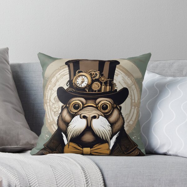 Item preview, Steampunk gentleman walrus  designed and sold by Maths-4-Nerds.