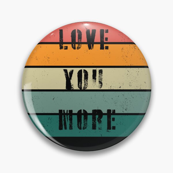 Item preview, Love You More, Retro Sunset, Romantic  designed and sold by Sunmoonlove.