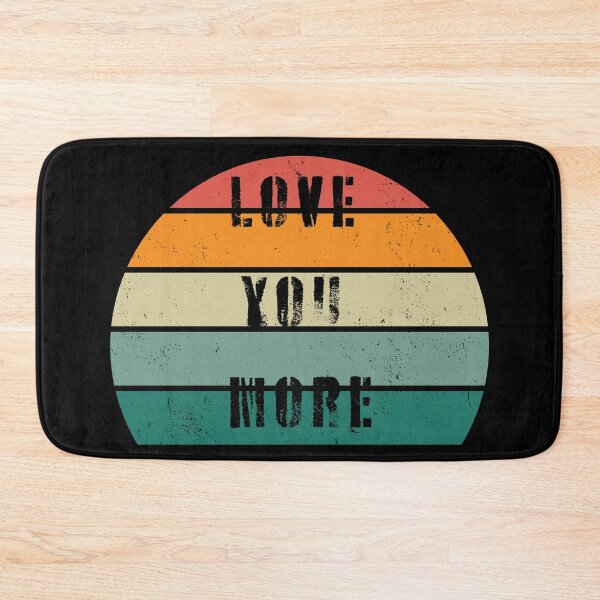 Item preview, Love You More, Retro Sunset, Romantic  designed and sold by Sunmoonlove.