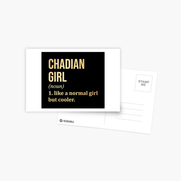Item preview, Chadian Girl Definition Chad in Gold designed and sold by XCIV.