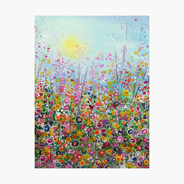 Flower Meadow Photographic Print