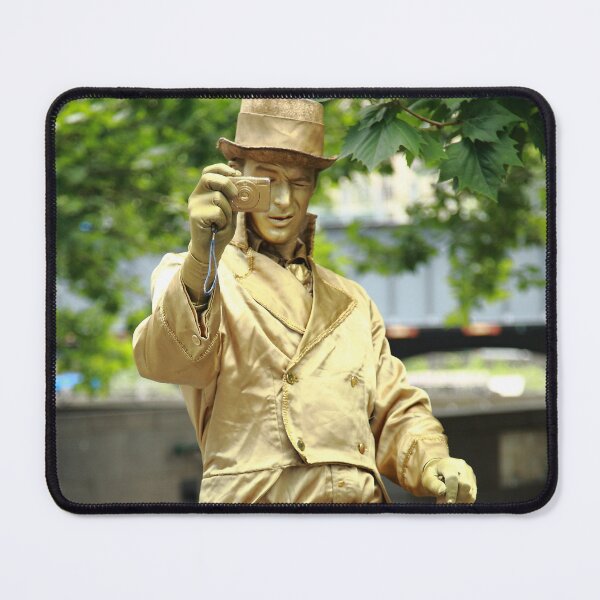 Item preview, gold man. southbank, melbourne, australia designed and sold by bodhiimages.