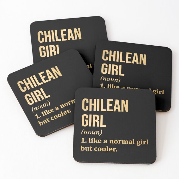 Item preview, Chilean Girl Definition Chile in Gold designed and sold by XCIV.