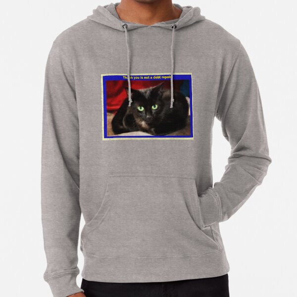 Thank you is not a debt repaid Lightweight Hoodie