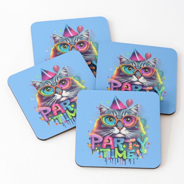 Item preview, Cat Party Time designed and sold by ngness.