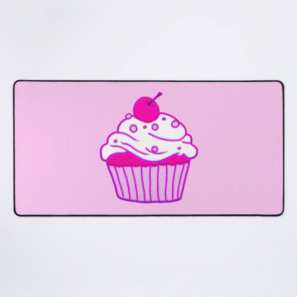 Item preview, Cute Pink Strawberry Cupcake designed and sold by RollmcSroll.