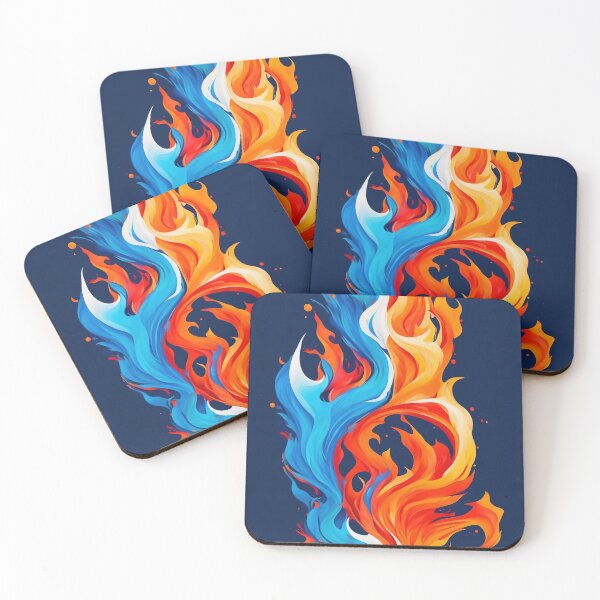 Item preview, Fire and water, energy designed and sold by CoolPixels.
