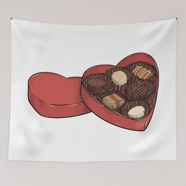 Item preview, Valentine's Day Heart Chocolate Gift Box designed and sold by o101.