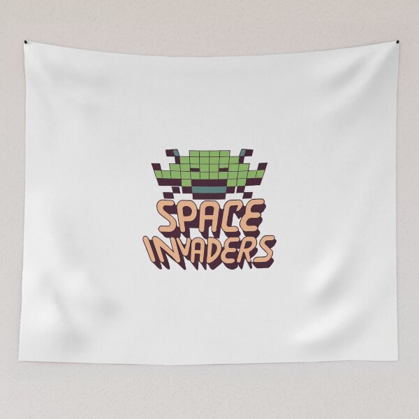 Item preview, Space invaders t-shirt designed and sold by RemyTub.