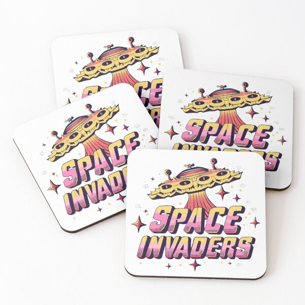 Item preview, Space invaders t-shirt designed and sold by RemyTub.