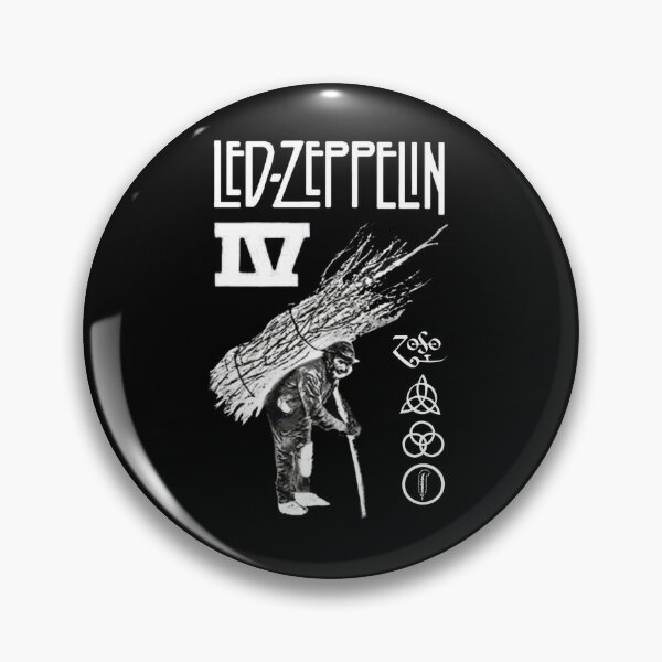 Led Zeppelin Icarus 32mm Button Badge