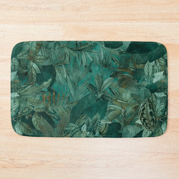 Item preview, Tropical Jungle Vibe Emerald Green designed and sold by artsandsoul.