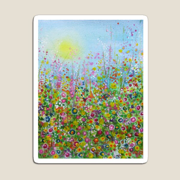 Flower Meadow II Magnet