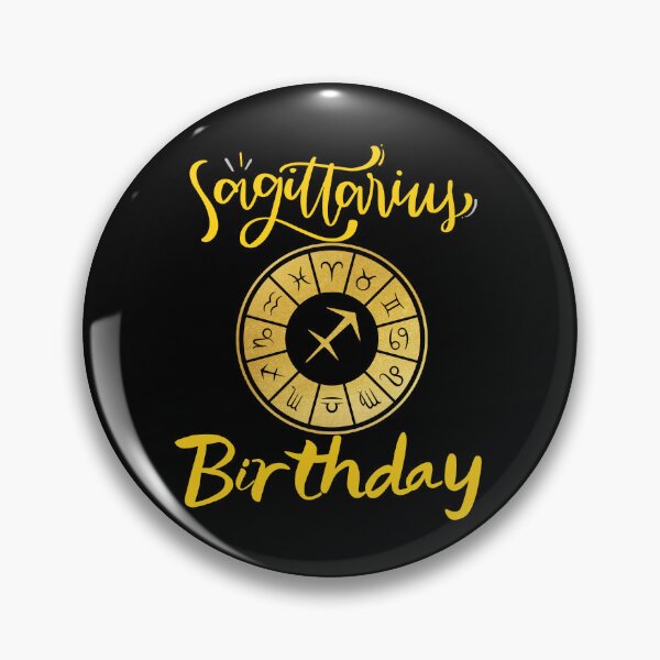 Item preview, Sagittarius Zodiac Sign Birthday designed and sold by Luckydesign1975.