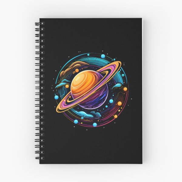 Item preview, Neon Saturn designed and sold by JourneyGems.