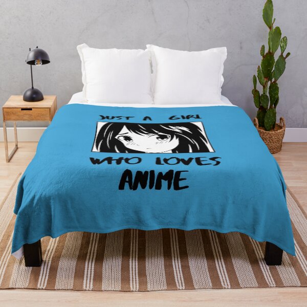 Item preview, Just a Girl Who Loves Anime - Cute & Stylish Design designed and sold by MColoredBooks.