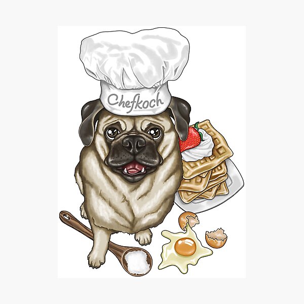 Item preview, Pug Maurice designed and sold by ARTemyzz.