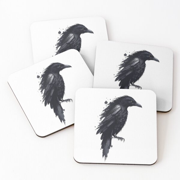 Item preview, Black Raven designed and sold by DreamLoreArt.