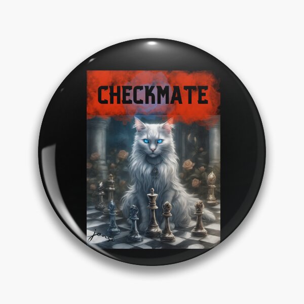 Artikelvorschau, Checkmate! Kitty wins. entworfen und verkauft von CuteCatsCoffee.