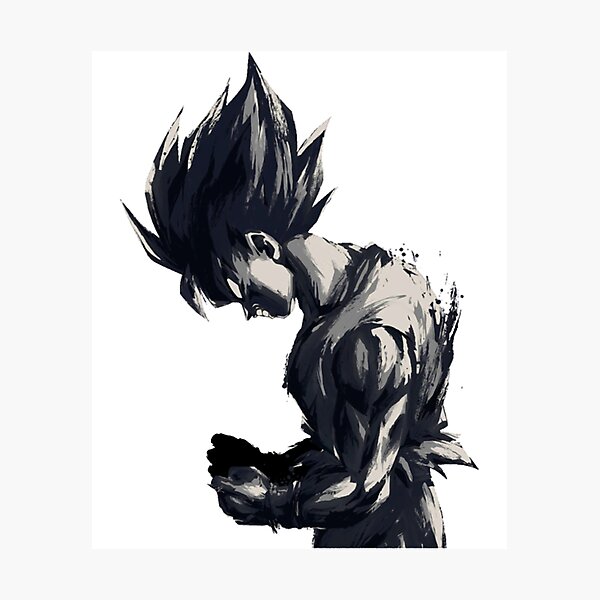 Drip Ultra Instinct Goku Photographic Print for Sale by RamenRangerArt