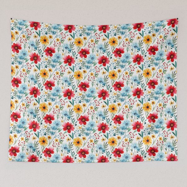 Item preview, Full flower seamless pattern designed and sold by Beauterbean.