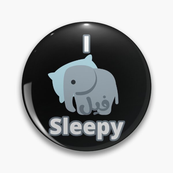 Item preview, I Feel Sleepy, I فيل Sleepy designed and sold by ArabicMerch.