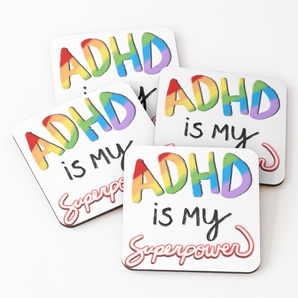 Item preview, ADHD is My Superpower  designed and sold by JillPillDesign.