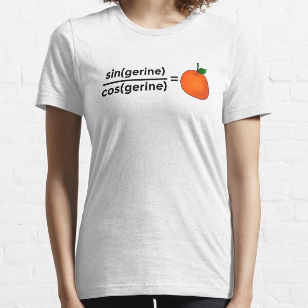 Item preview, sine(gerine) over cos(gerine) is tangerine designed and sold by hadicazvysavaca.