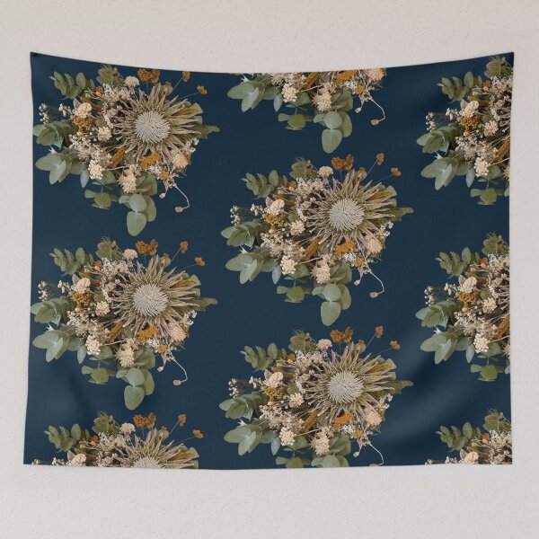 Item preview, Dried flower bouquet with king protea designed and sold by Dev-Crayon.