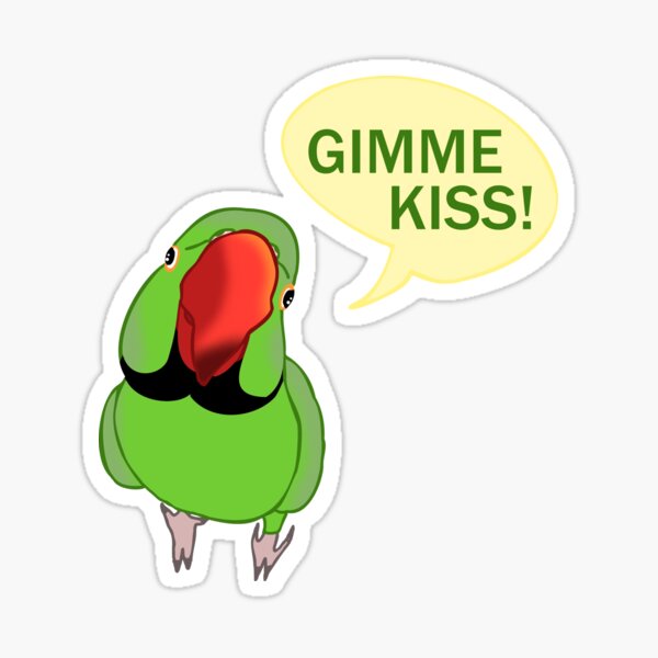 Gimme Kiss Stickers Redbubble