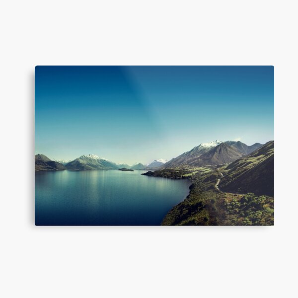 Camino a Glenorchy (me pasaron cosas) Lámina metálica