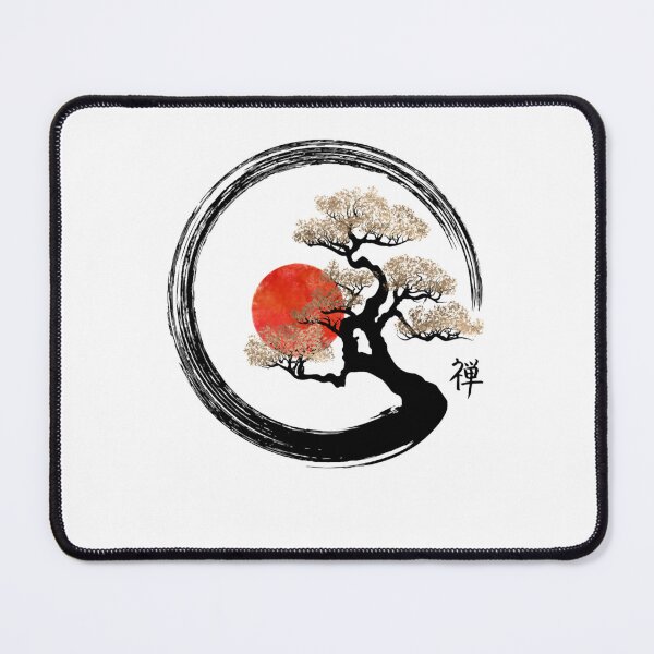 Item preview, Enso Circle and Bonsai Tree on Canvas Classic designed and sold by haewonejileno.