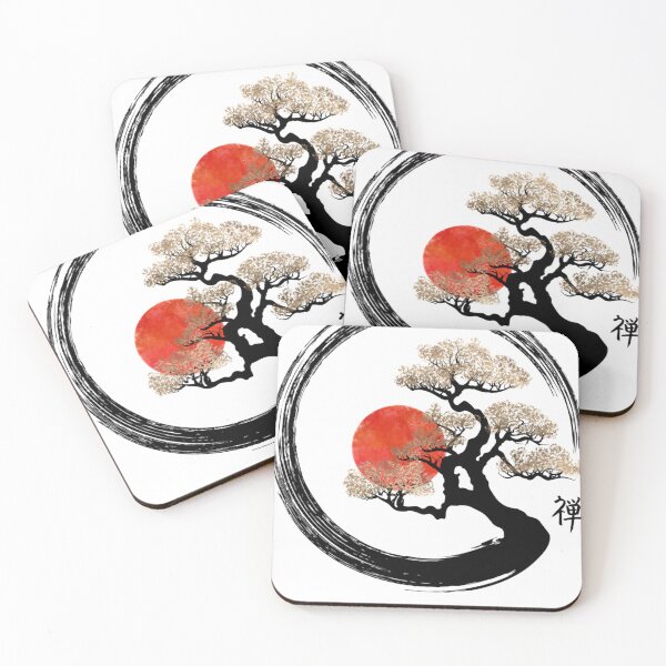Item preview, Enso Circle and Bonsai Tree on Canvas Classic designed and sold by haewonejileno.