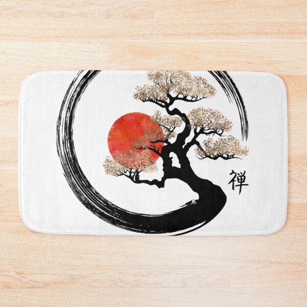 Item preview, Enso Circle and Bonsai Tree on Canvas Classic designed and sold by haewonejileno.