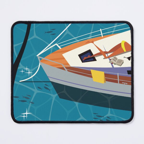 Item preview, Corfu Sailing poster designed and sold by GAGodel.