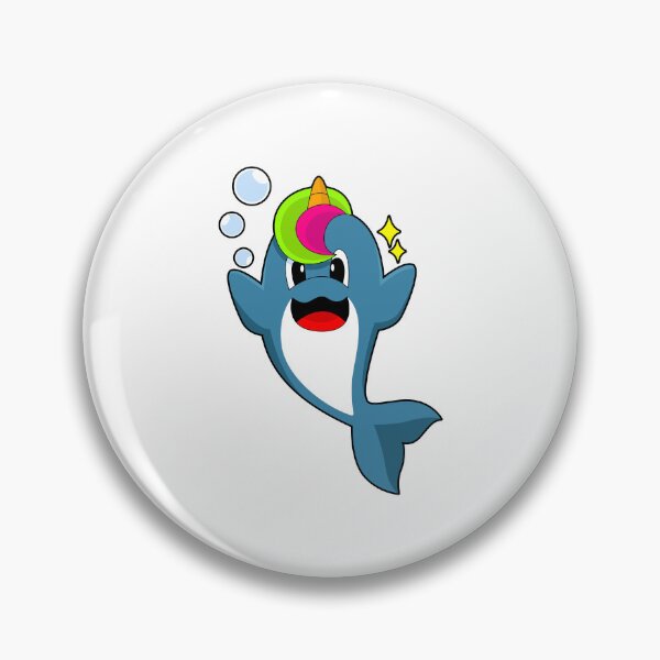 Artikelvorschau, Delfin Einhorn entworfen und verkauft von Snabdesign84.