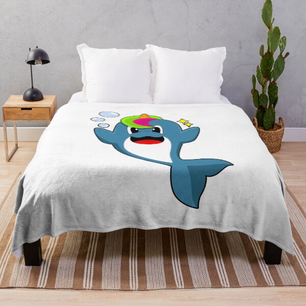 Artikelvorschau, Delfin Einhorn entworfen und verkauft von Snabdesign84.