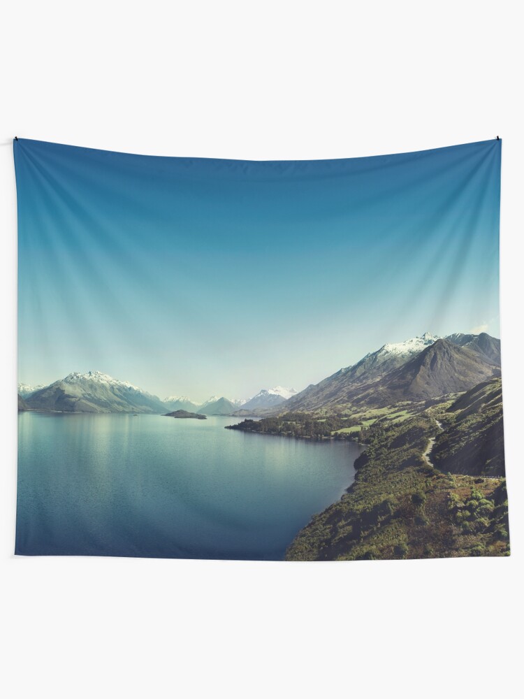 Alternate view of On my way to Glenorchy (Things happened to me) Tapestry