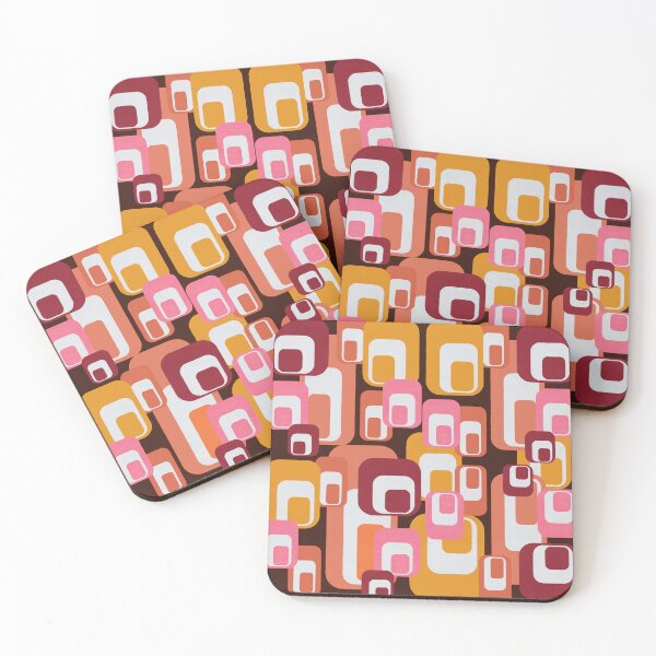 Item preview, retro 1950s style abstract pattern designed and sold by pauloneill-art.
