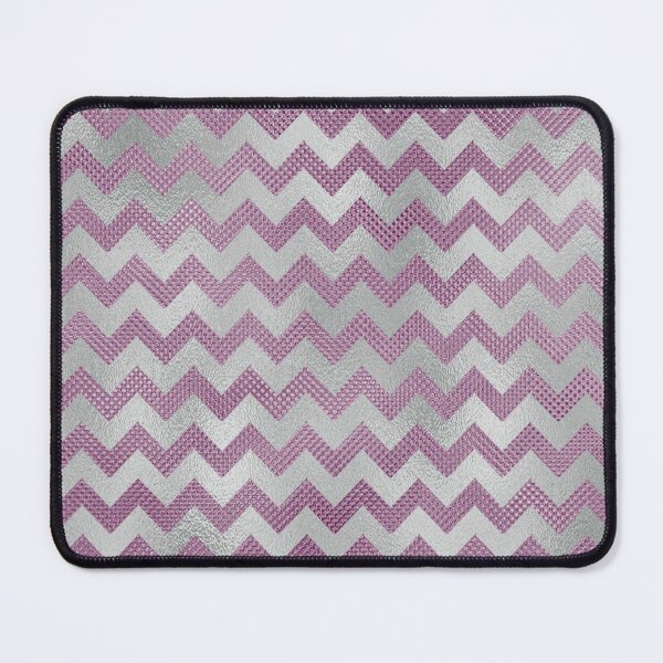Item preview, Silver and Purple Blurry Chevron designed and sold by BloomCatB.