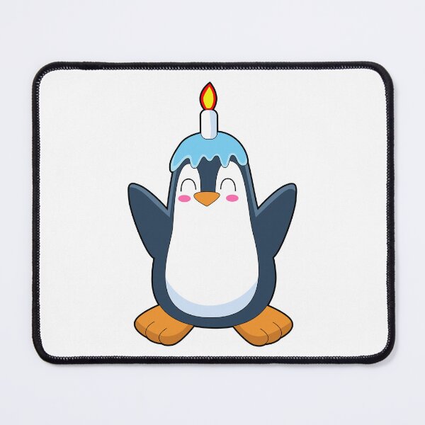 Item preview, Penguin Birthday Candle designed and sold by Snabdesign84.