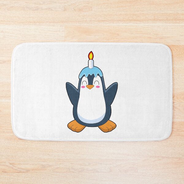 Item preview, Penguin Birthday Candle designed and sold by Snabdesign84.
