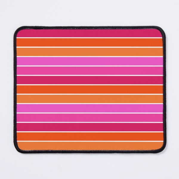 Item preview, Multicolor horizontal stripes orange pink designed and sold by Colorblizz.