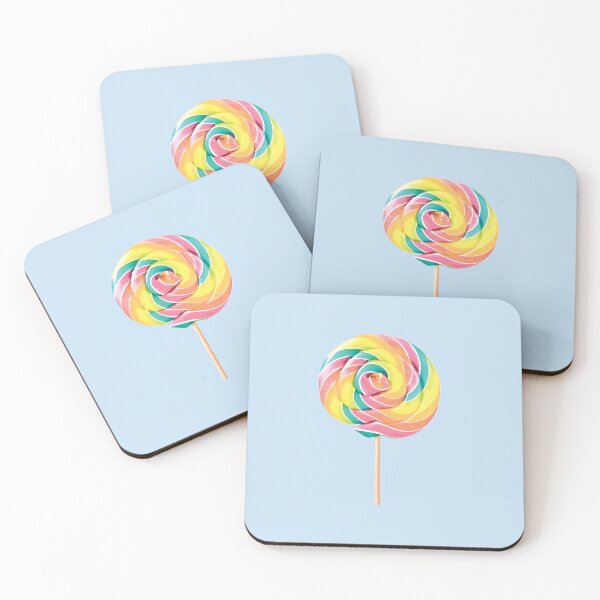 Item preview, candy, Stick candy, Candy cane, lollipop, colorful, rainbow designed and sold by mintdiamond21.