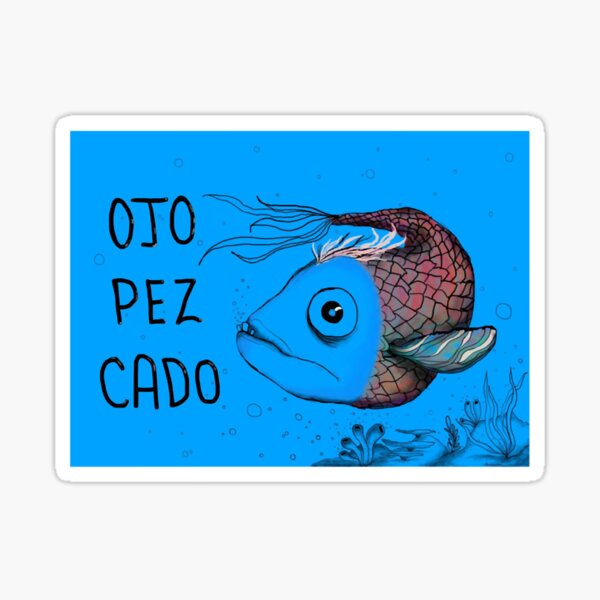 Vista previa del artículo con la obra «OJO PEZ CADO», diseñado y vendido por doroth-givens.