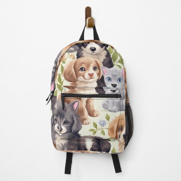 Item preview, Animal Friends Cute and endearing puppy and kittens 6 designed and sold by Tem‑Tip of pen.