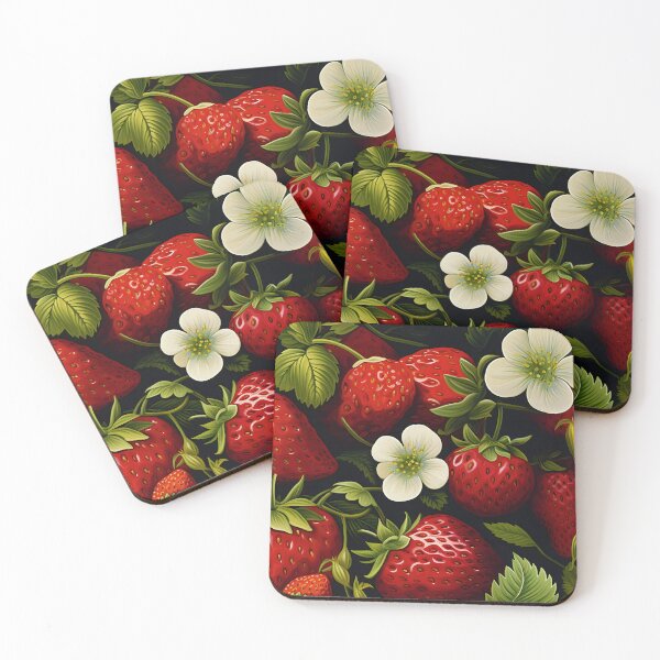 Item preview, Strawberries | Strawberry pattern designed and sold by DerSenat.