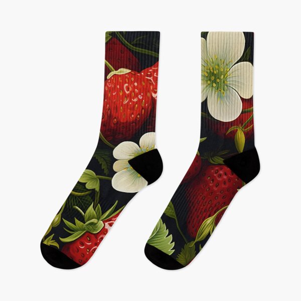 Item preview, Strawberries | Strawberry pattern designed and sold by DerSenat.
