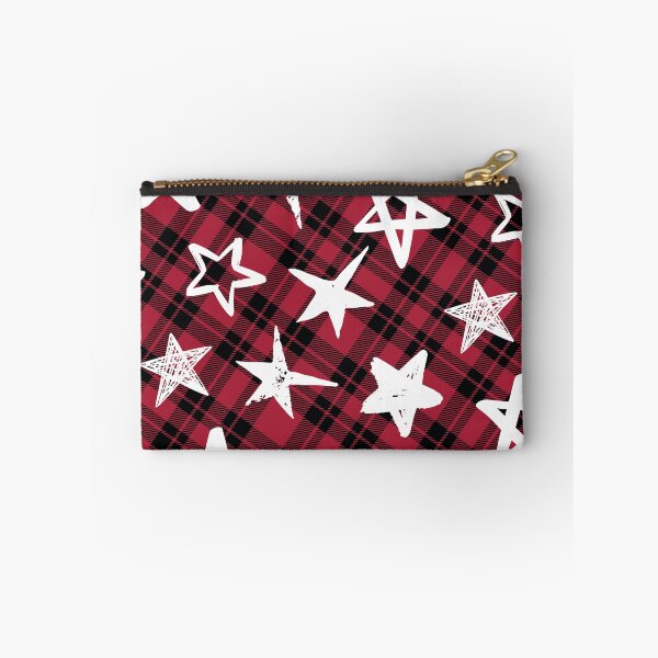 Item preview, check, star, Christmas, black, pattern, strips, designed and sold by mintdiamond21.