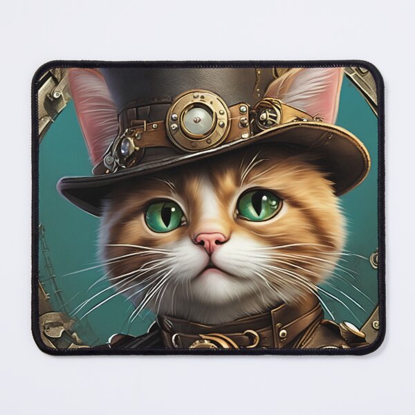 Item preview, Steampunk kitten designed and sold by Maths-4-Nerds.